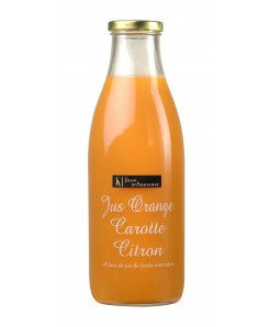 Jus d'orange carotte citron 1l