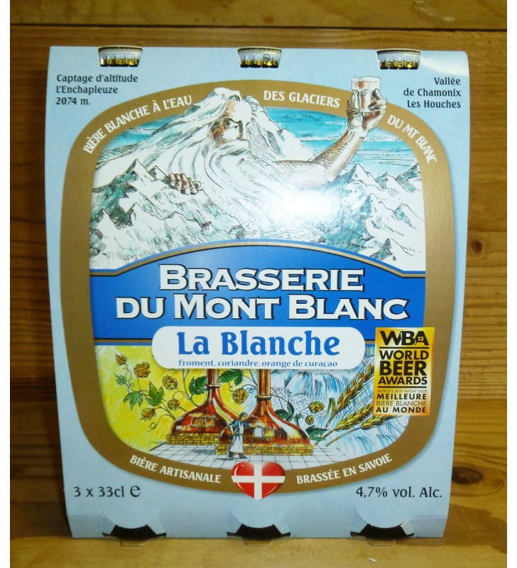 Bière Mont-Blanc blanche