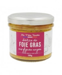 Délice de foie gras aux figues 100g